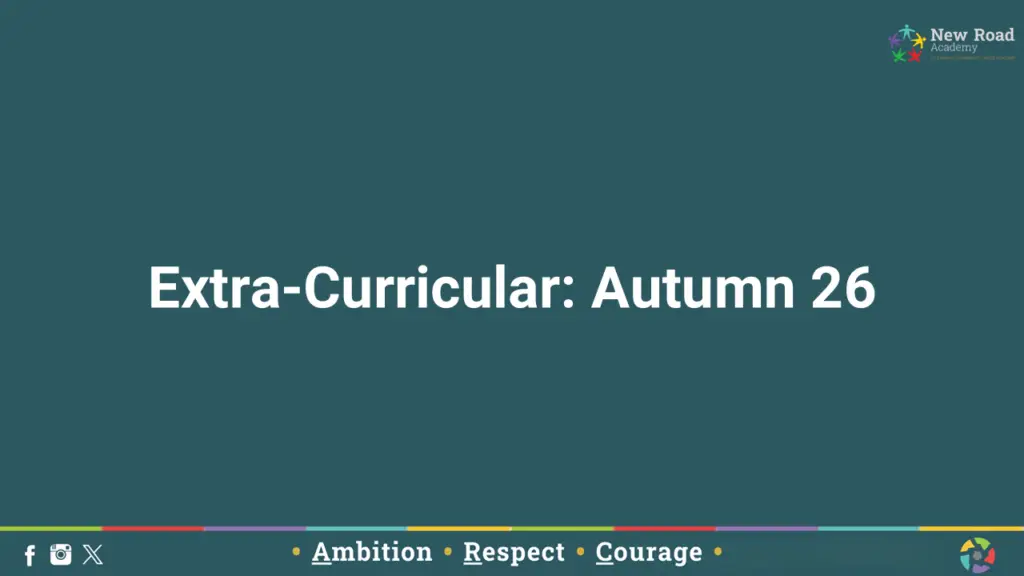 Extra curricular aut26